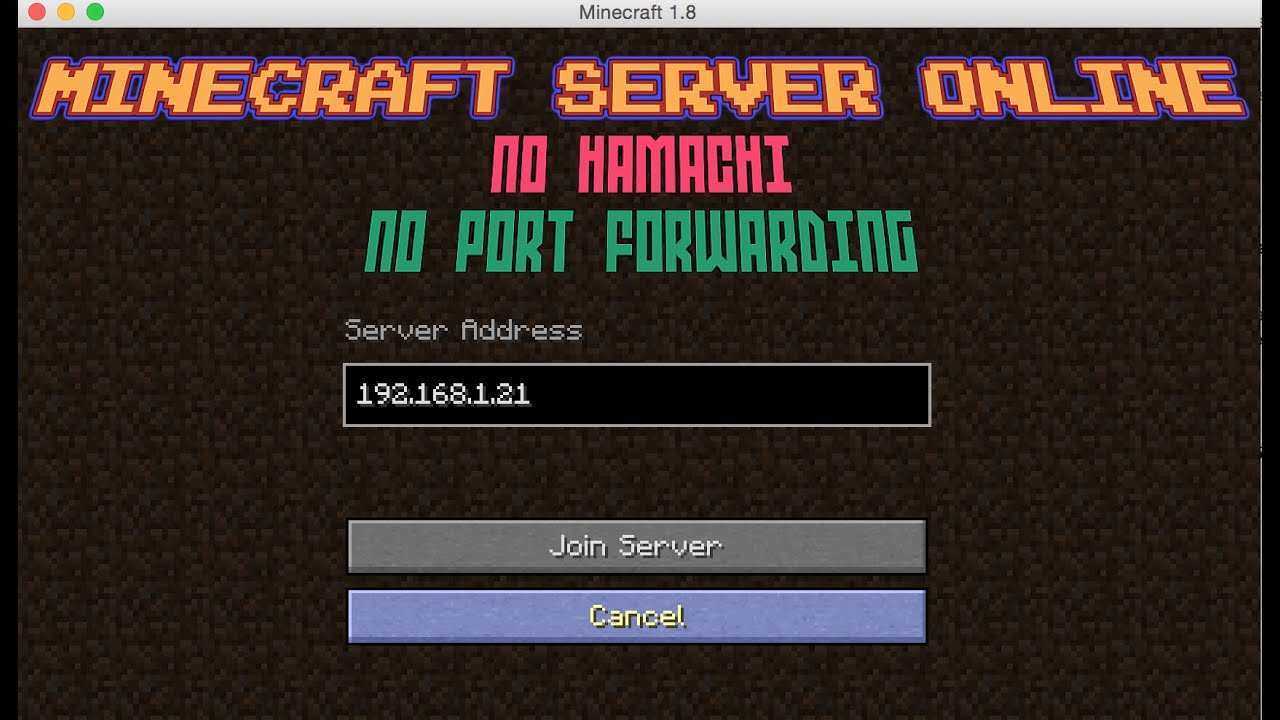 How To Put Your Minecraft Server ONLINE [NO HAMACHI OR ...
