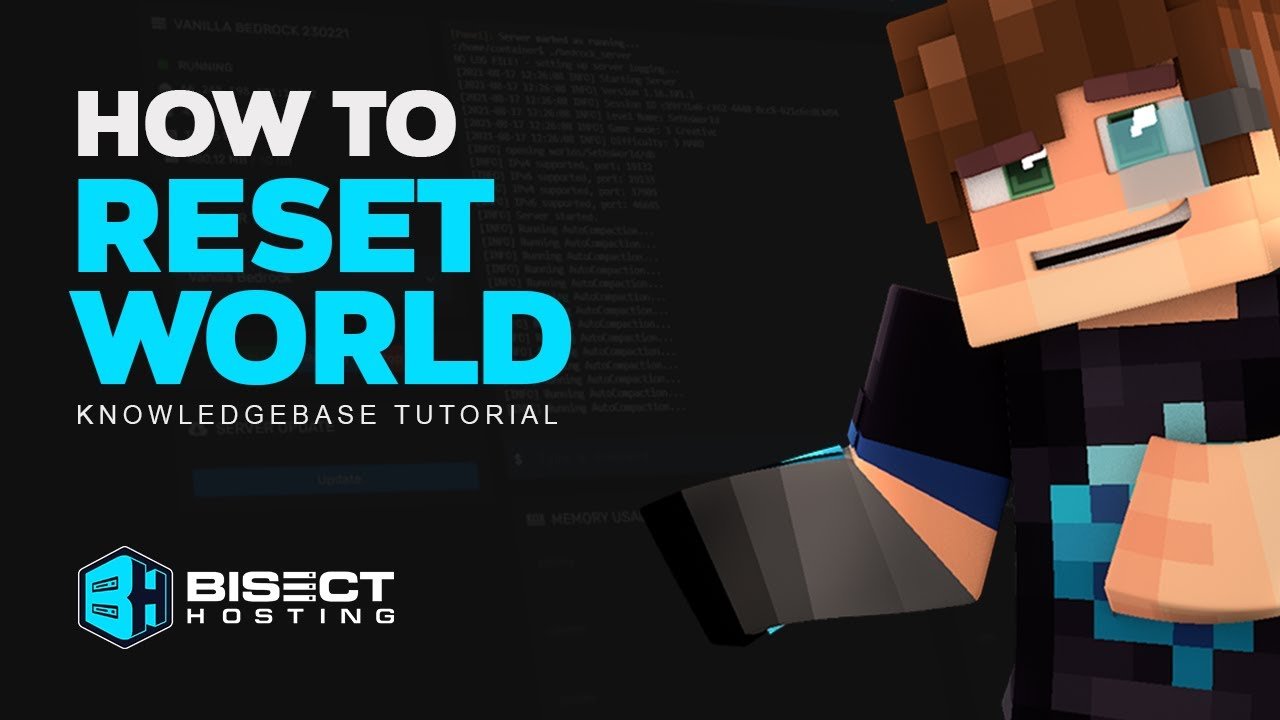 How to reset your Minecraft server