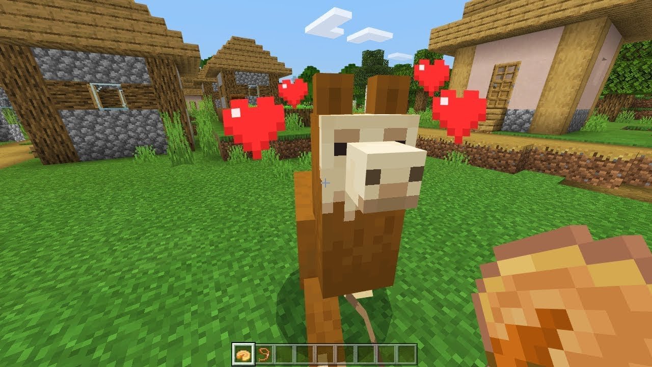How To Tame And Ride A Llama In Minecraft