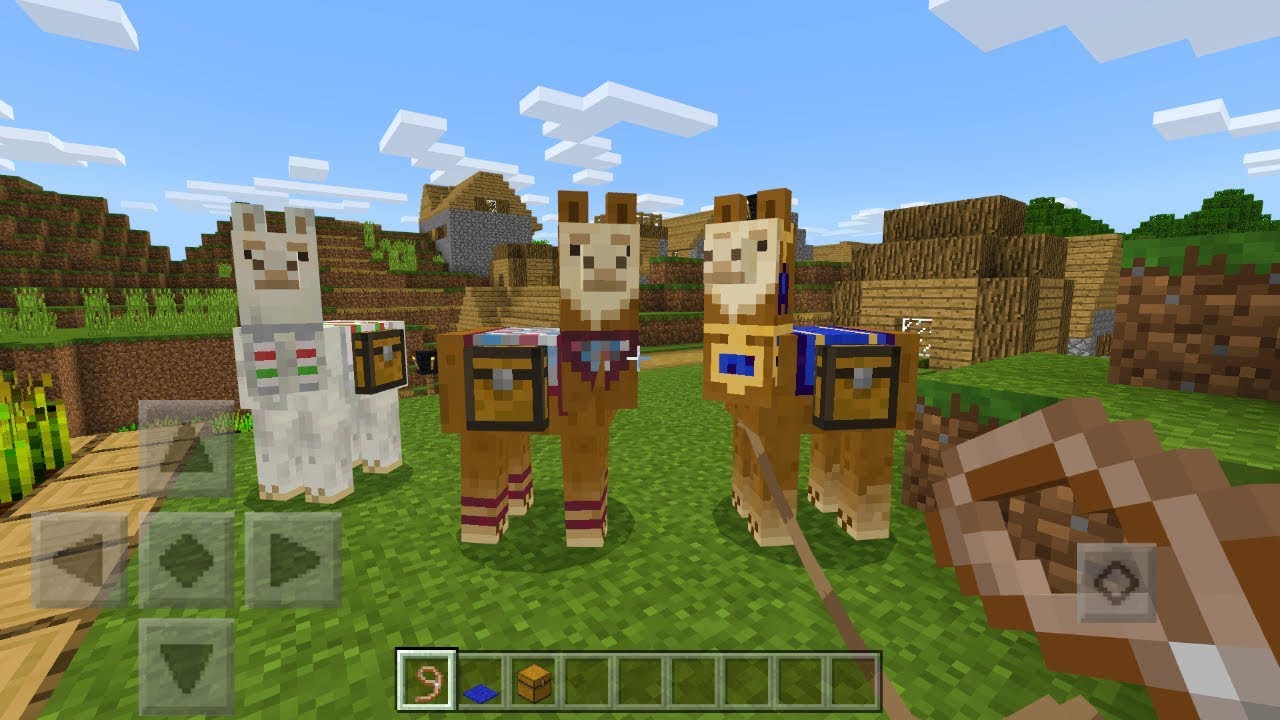 How To Tame, Ride, and Control Llamas in Minecraft Pocket ...