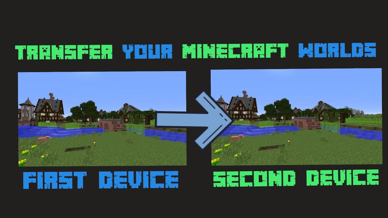 How to transfer your Minecraft world to another device ...