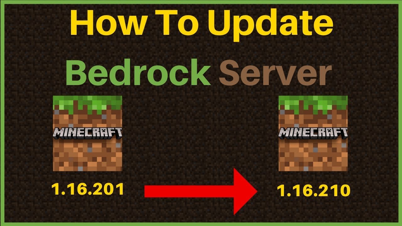 How To Update Minecraft: Bedrock Edition Server