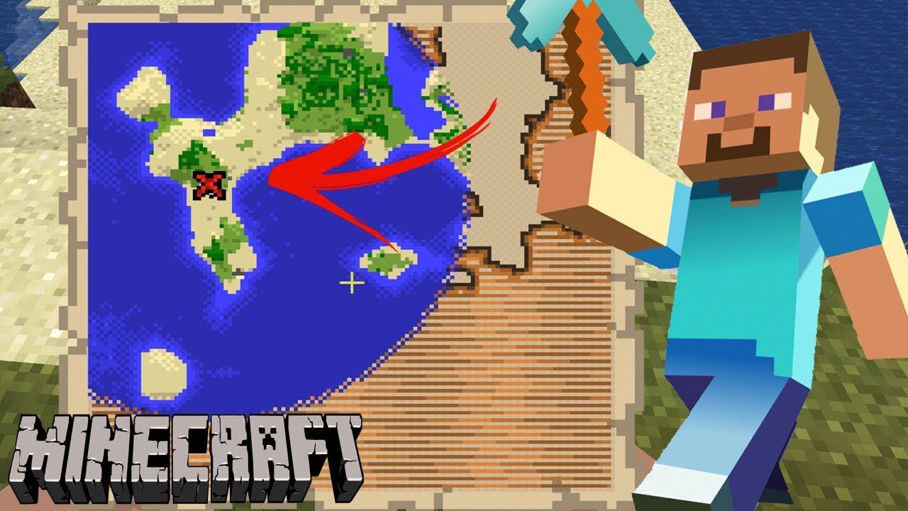 I Found A Mystery Treasure Map In Minecraft And Look For ...