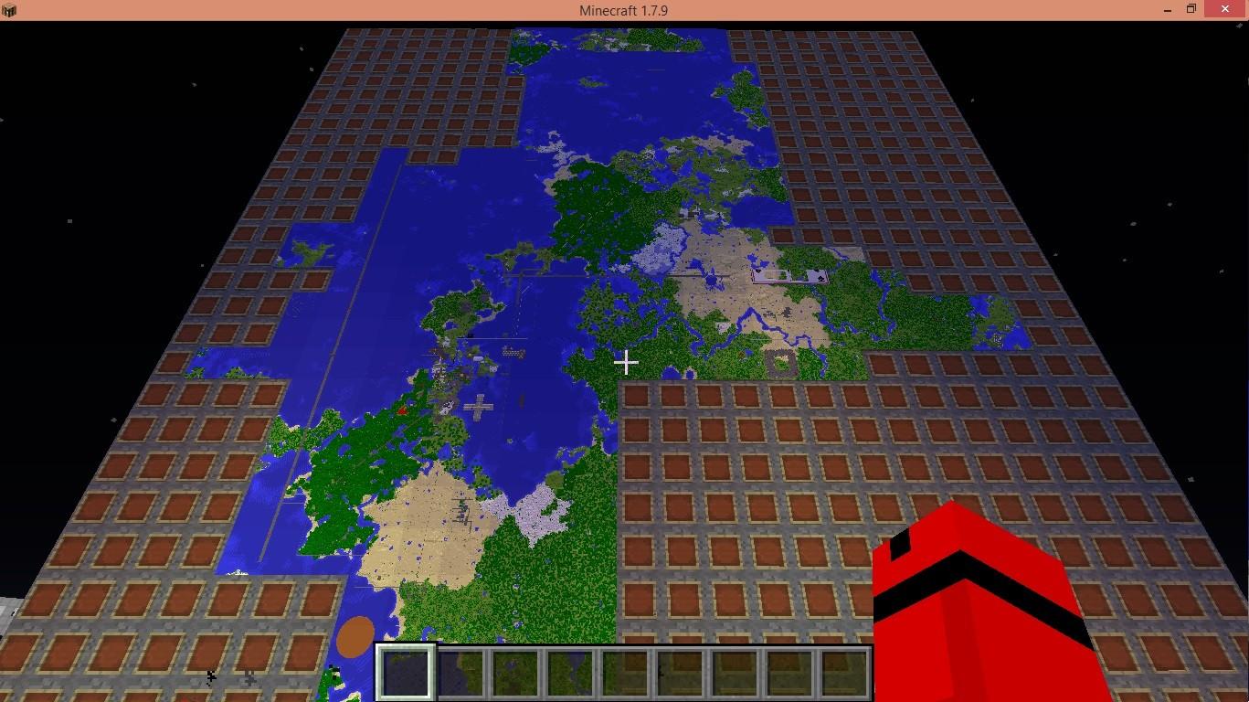 I used to have a map wall too. : Minecraft