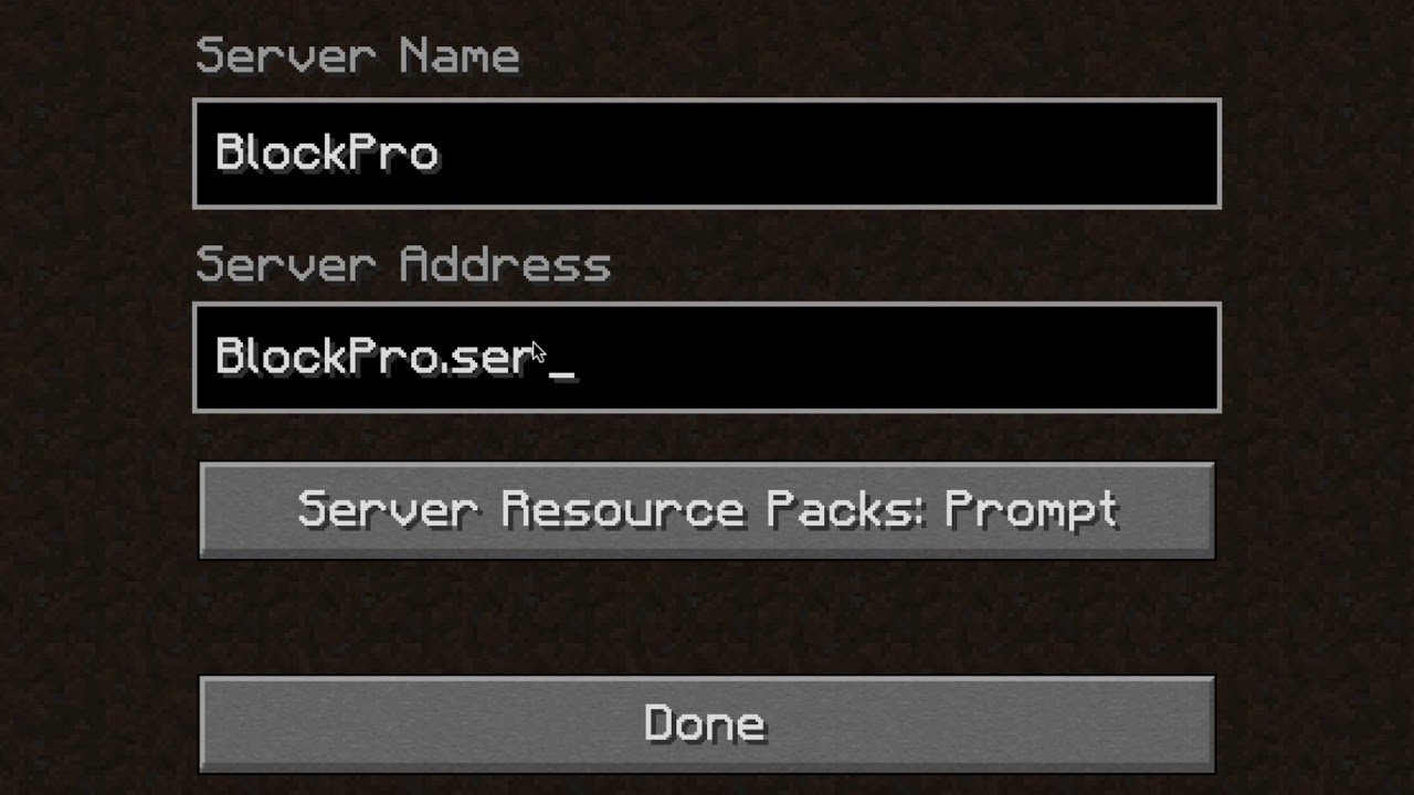 Join my minecraft server