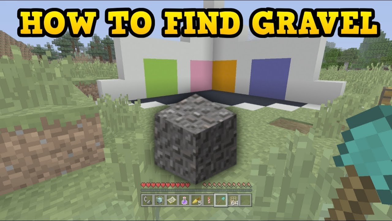 Kill Me: BEST WAY To Find Gravel In Minecraft Xbox
