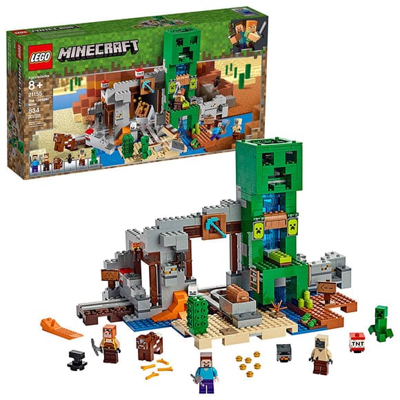 LEGO Minecraft 21155 The Creeper Mine (834 Pieces) Building Kit