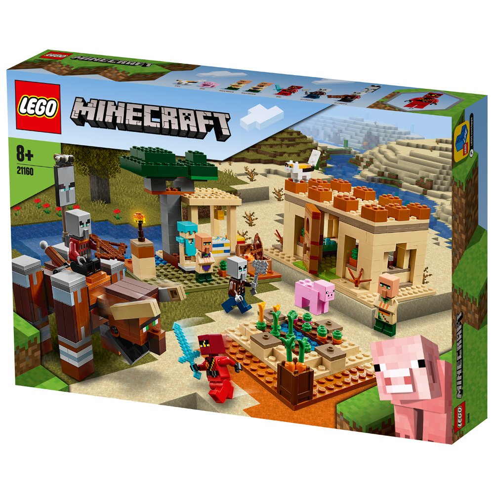 Lego Minecraft The Illager Raid Building Set