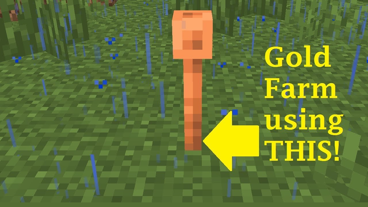 Lightning Rod Gold Farm! Minecraft 1.17 (Snapshot 20w45a ...