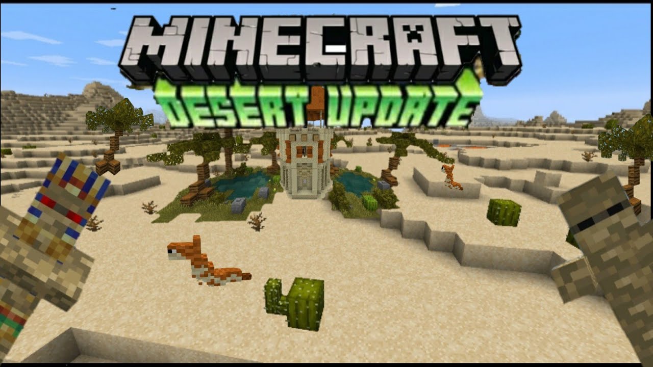 Minecraft 1.18 Desert Update: Official Trailer (2021 ...