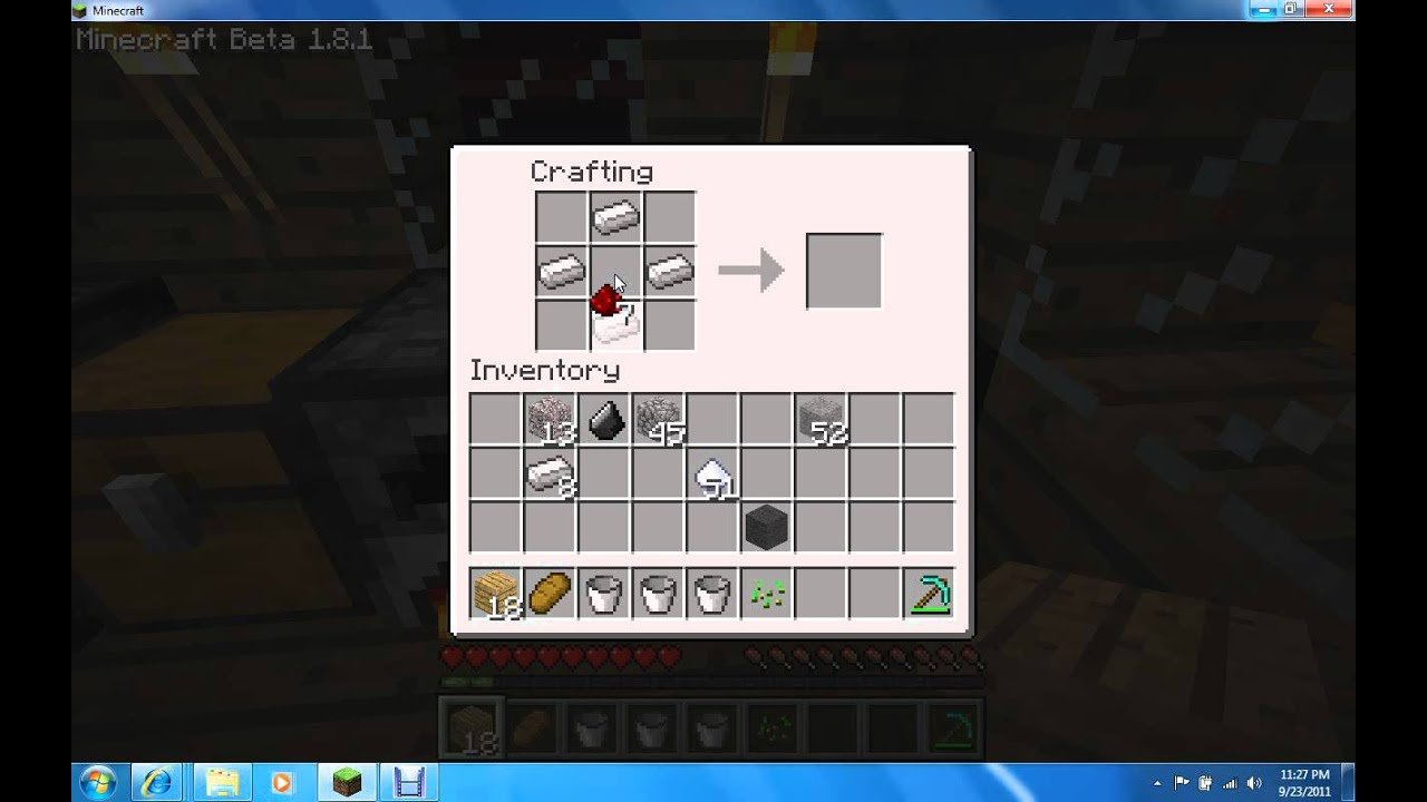 Minecraft 1.6.2:How to make a compass. (Takes you back to the spawn ...