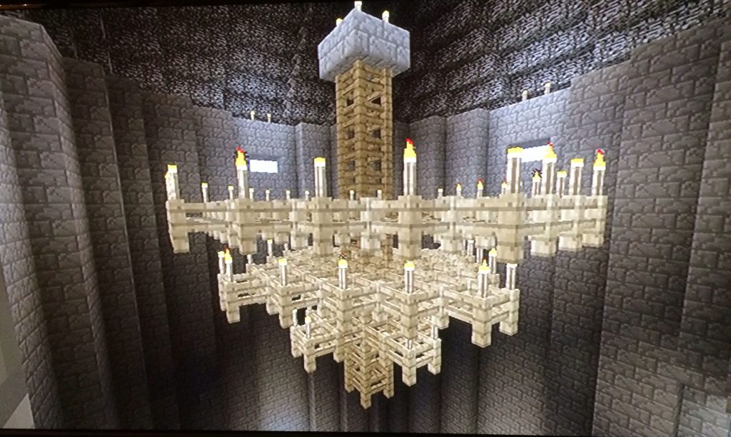 How To Build A Chandelier In Minecraft, How To Make A Sea Glass Chandelier In Minecraft