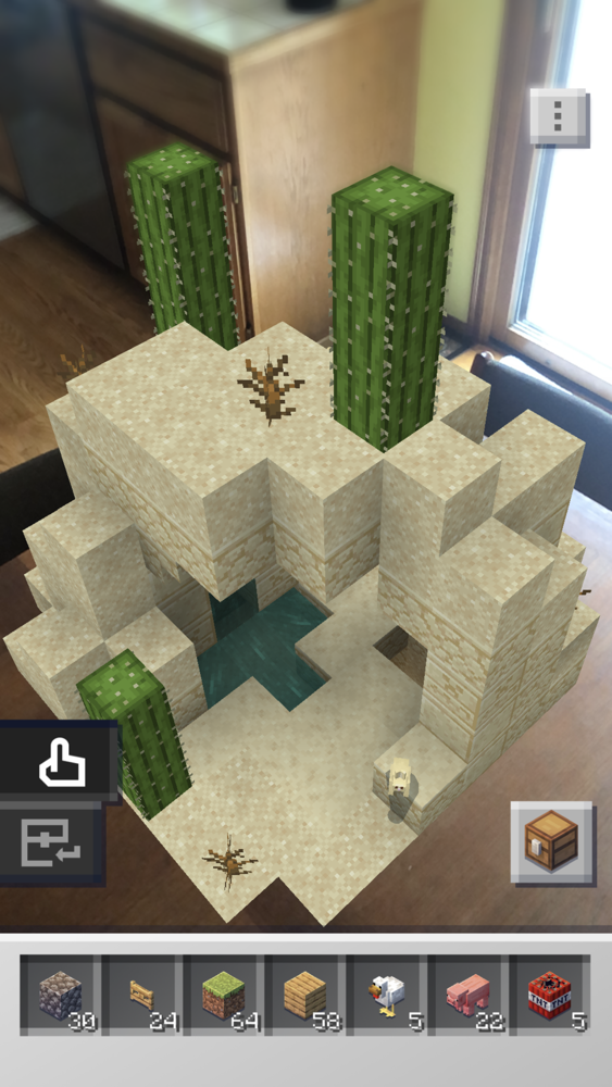 Minecraft Earth App for iPhone