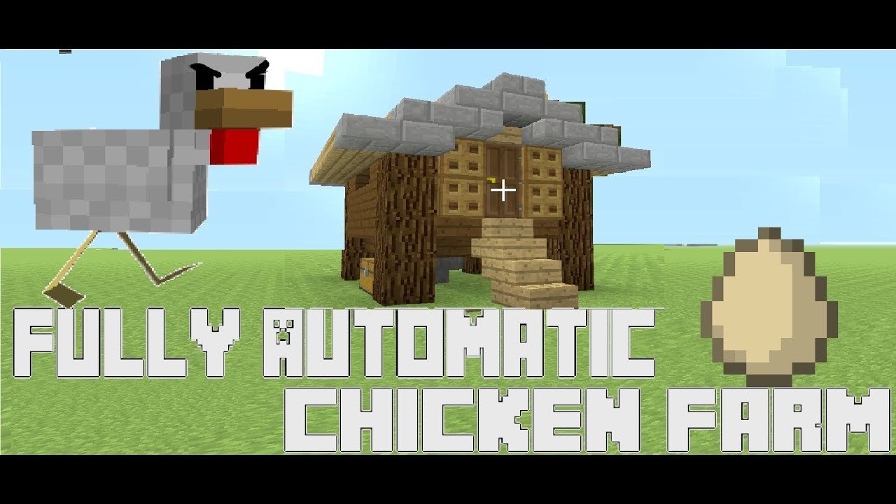 Minecraft Easy Chicken Coop Tutorial