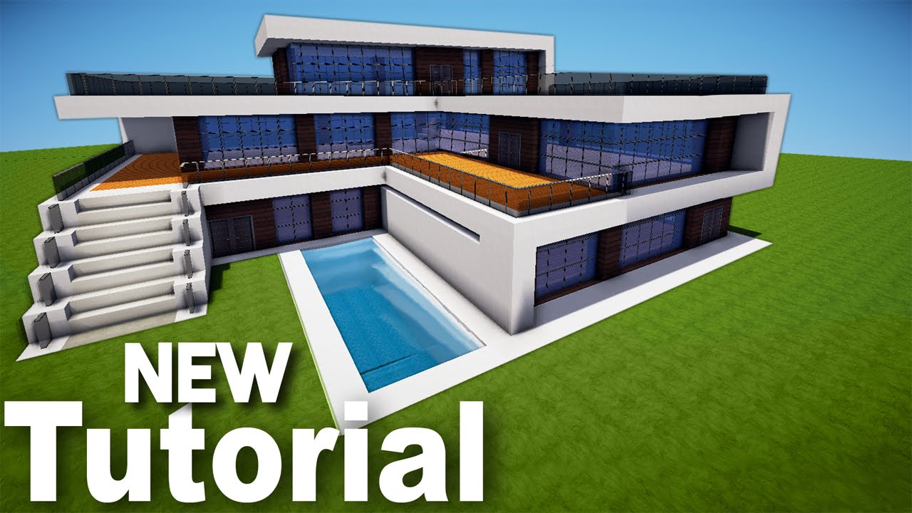 Minecraft: How to Build a Realistic Modern House / Best ...