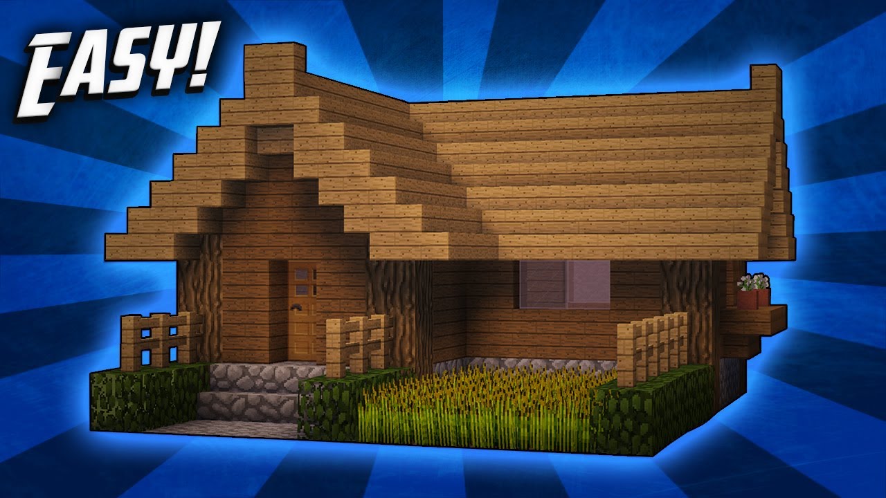Minecraft: How To Build A Small Survival Starter House Tutorial (#2 ...