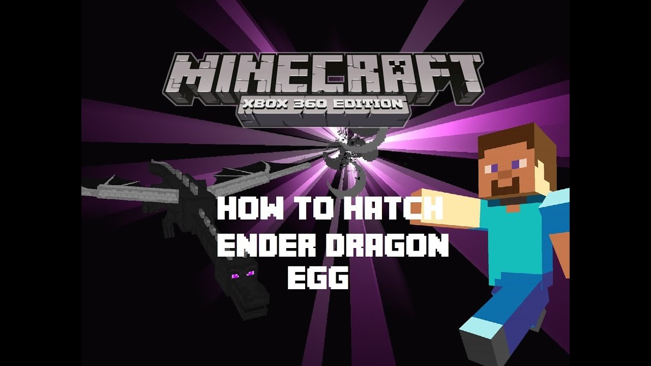 Minecraft How To: Hatch Ender Dragon egg