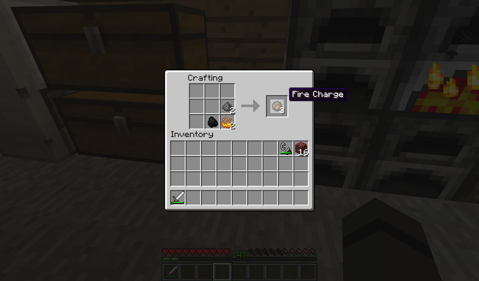 Minecraft How To: How to make Fire Charge