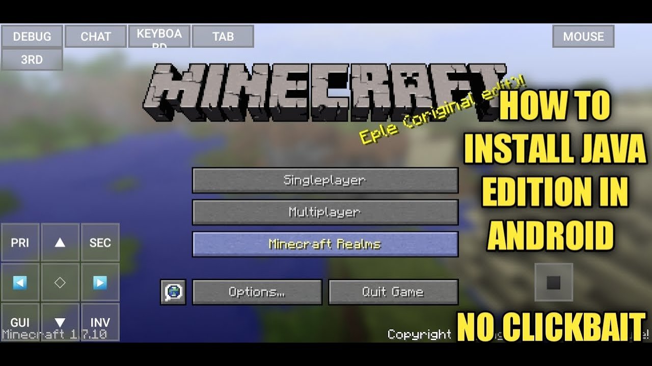 Minecraft: How To Install Java Version In Android