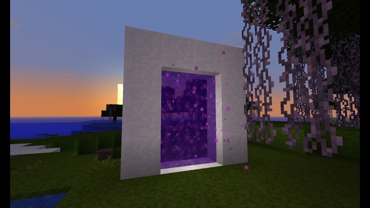 Minecraft: how to make a portal to heaven
