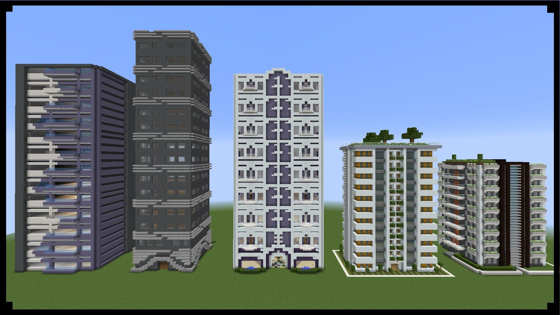 Minecraft: How to Make SKY SCRAPERS!