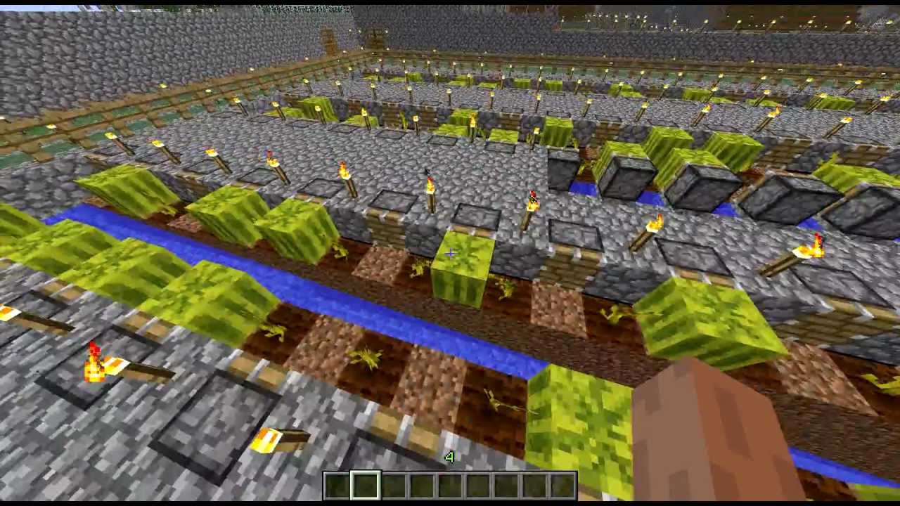 Minecraft Melon Farm