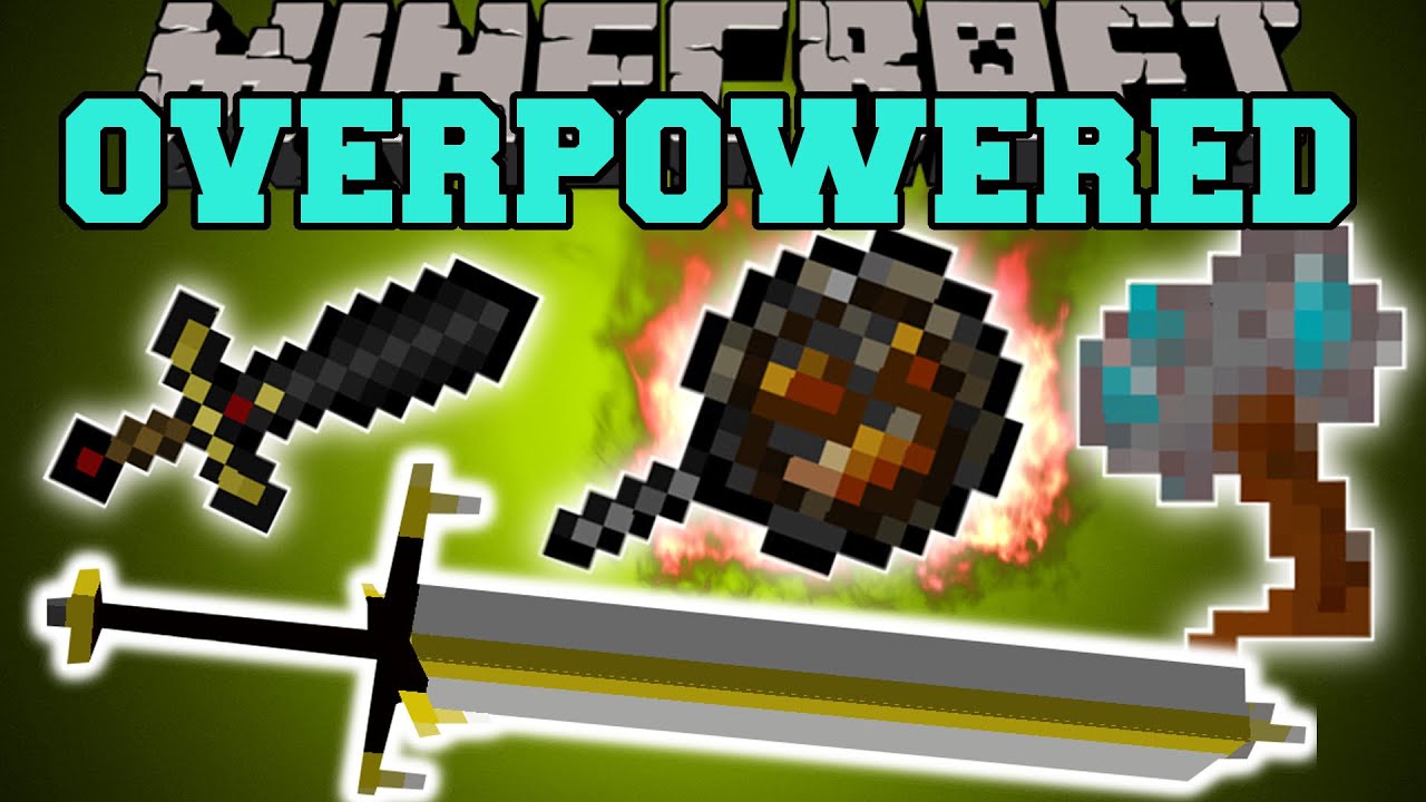 Minecraft: OVERPOWERED WEAPONS (NOTHING WILL STAND IN Y ...