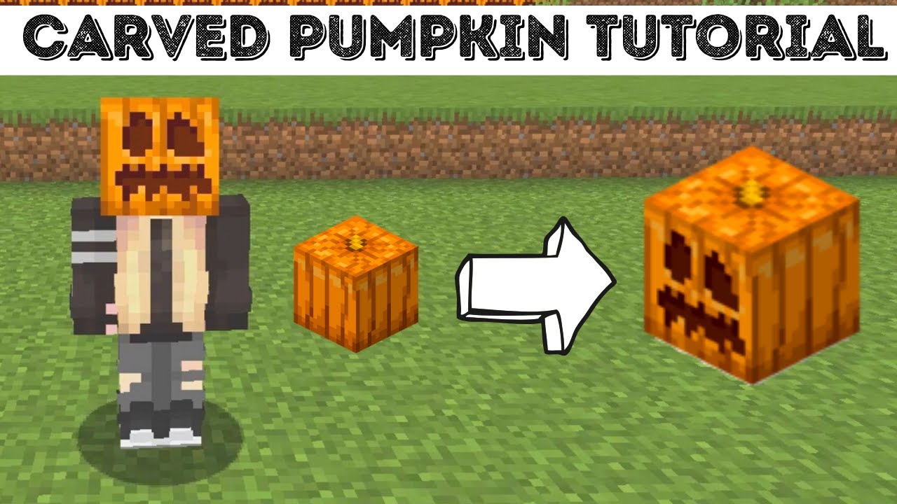 Minecraft Pumpkin Head 2020