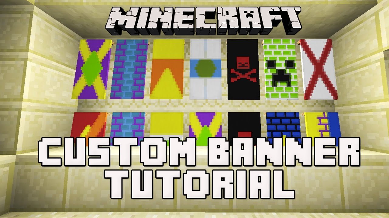 Minecraft Snapshot 14w30b: How To Make Banners (Custom ...