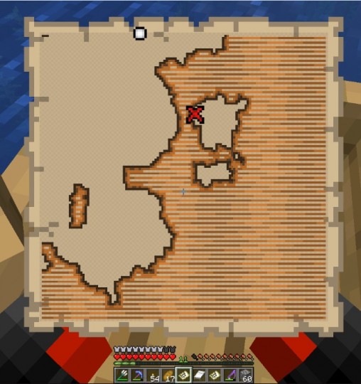 Minecraft Treasure Map What To Do