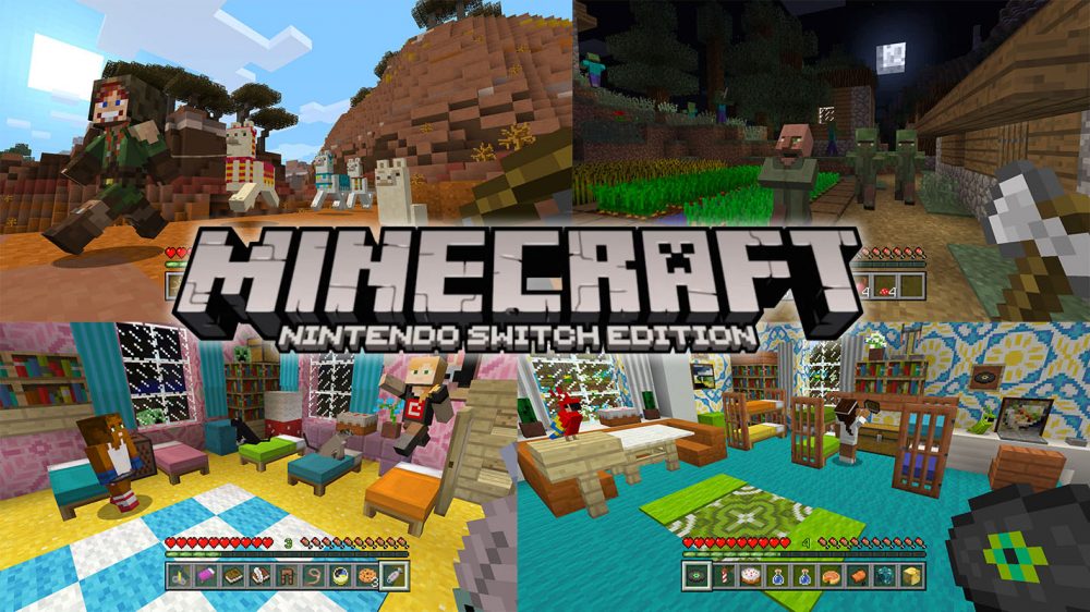 Minecraft Update Coming Today for Switch and Wii U