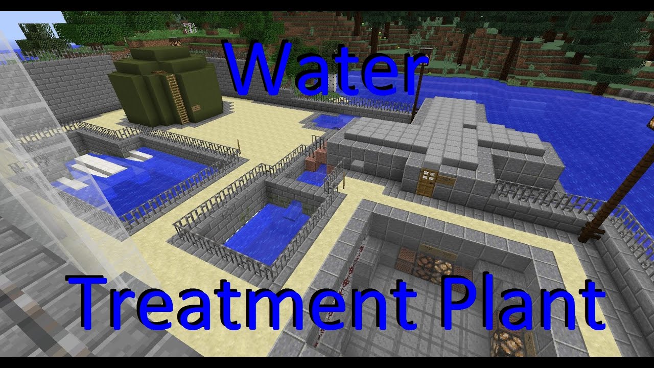 Minecraft: Water Treatment Plant