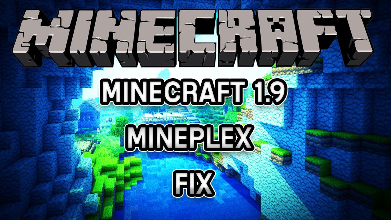 MinePlex Outdated Server Fix for MineCraft 1.9