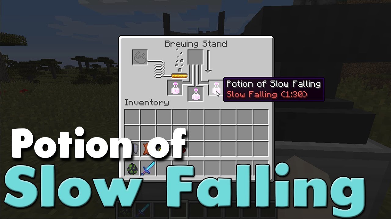 Potion of Slow falling : How to brew it and uses ...