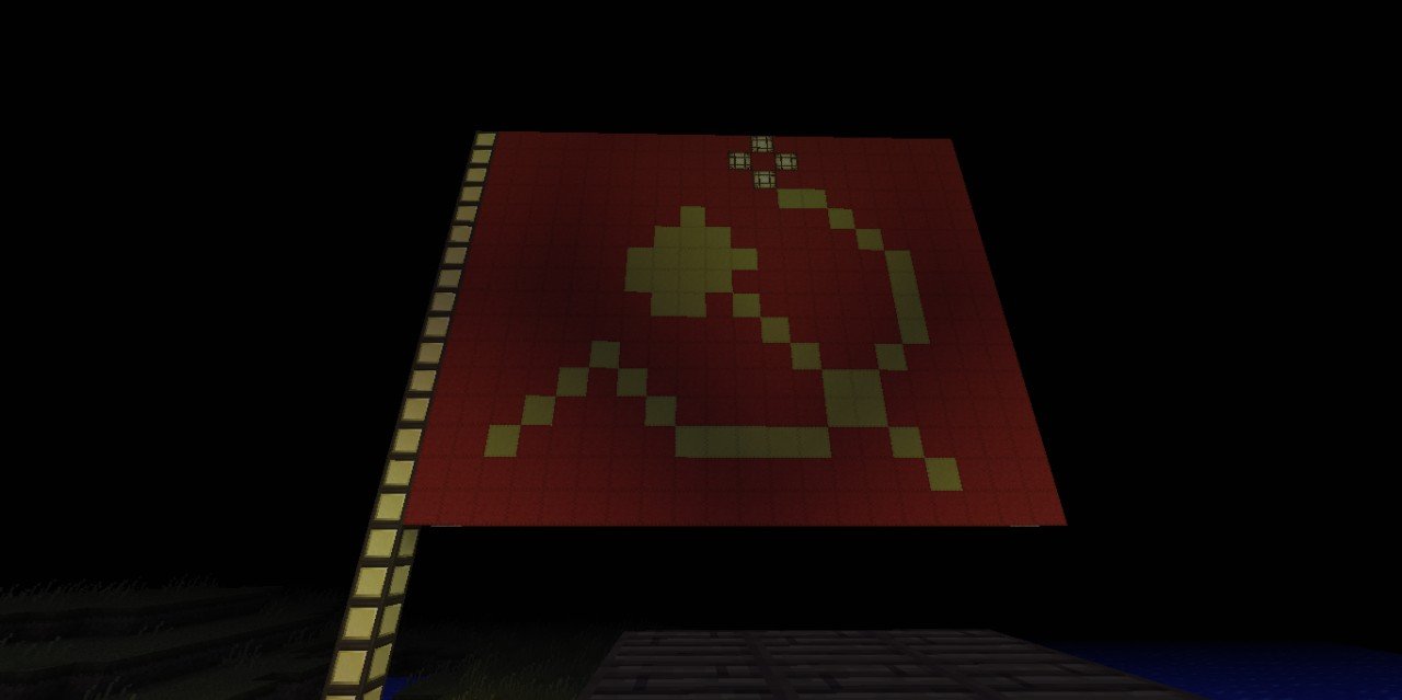 Soviet Union Flag Minecraft Project