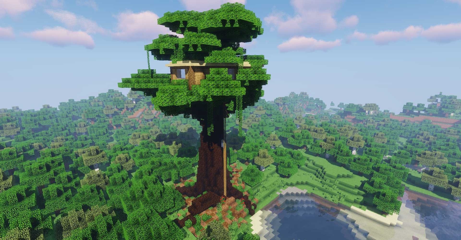Tree House! : Minecraft