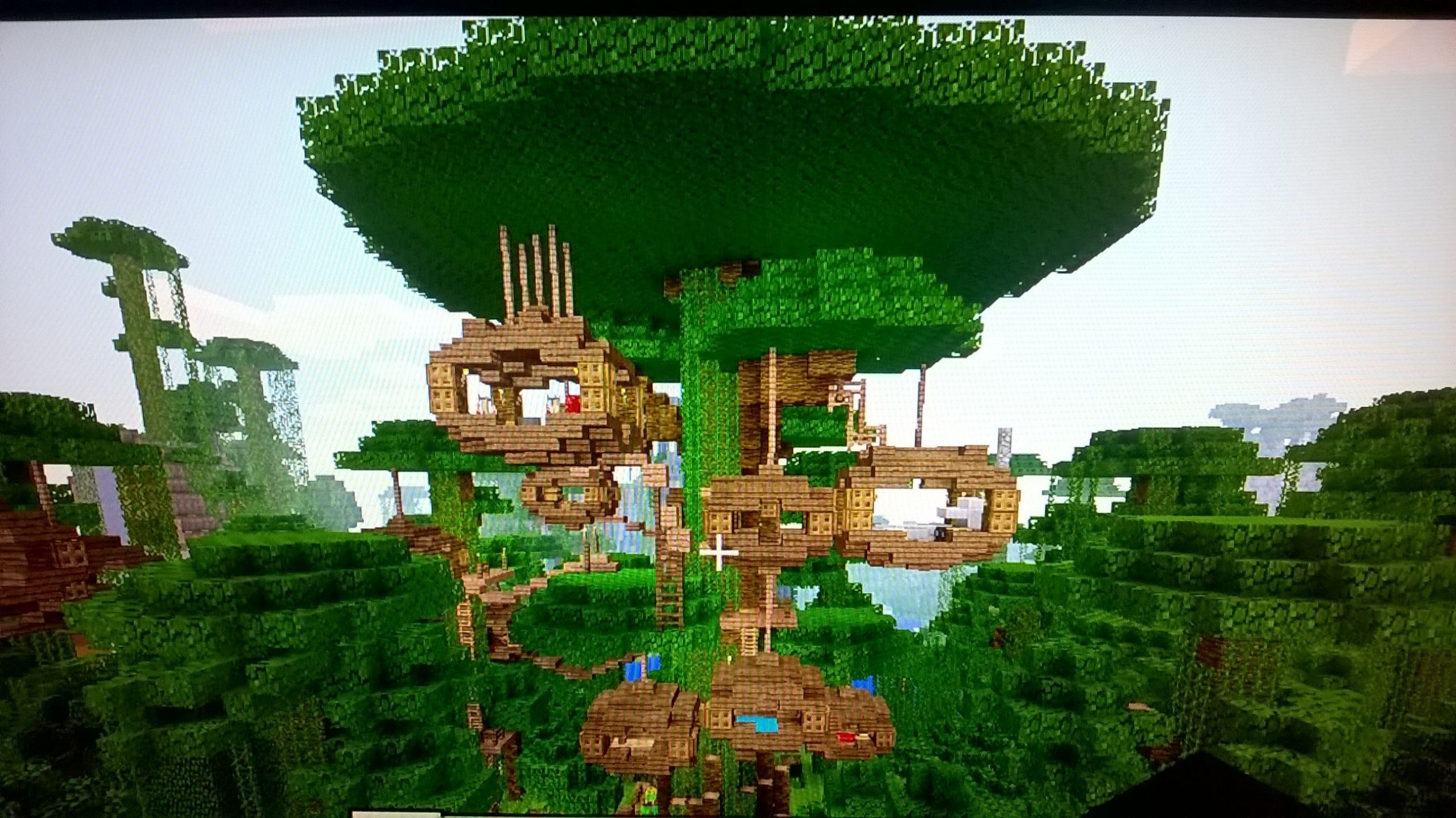 Tree house survival minecraft