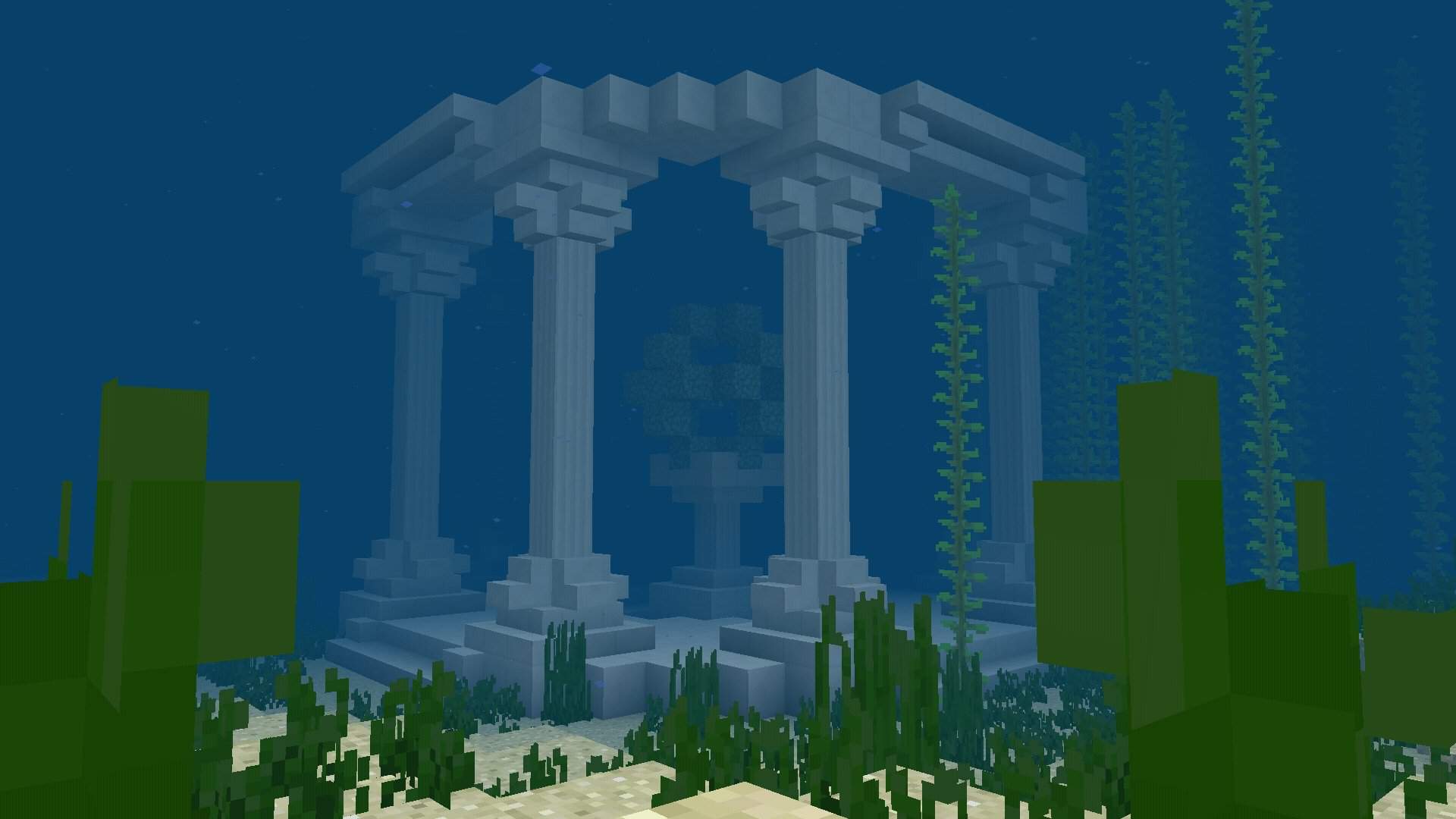 Underwater temples