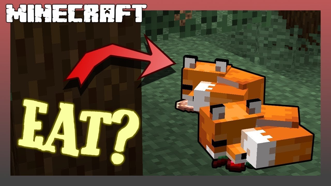 WHAT DO FOXES EAT IN MINECRAFT?