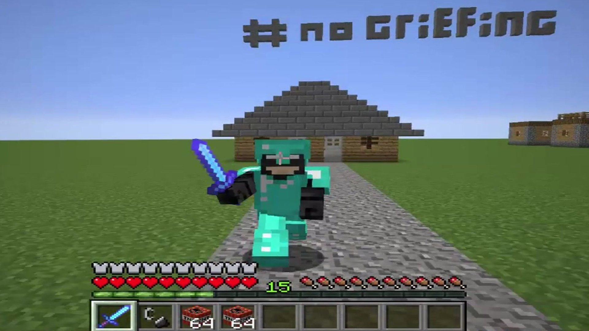 What is griefing and trolling in Minecraft?
